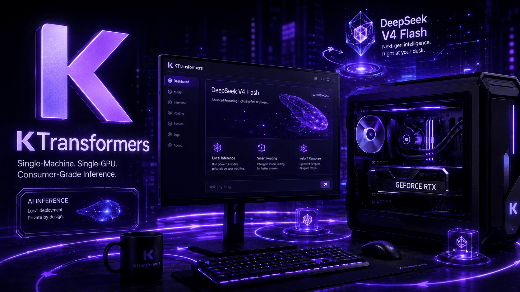 DeepSeek V4 Flash 正式版开源,KT 原生支持